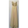 Image 1 : GOLD SEQUINNED TOP GOWN