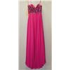 Image 2 : FUCHSIA SEQUINNED TOP GOWN