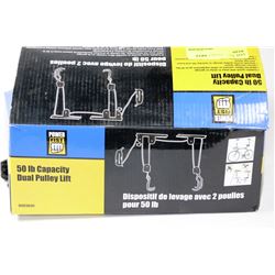 POWER FIST 50LBS. CAPACITY DUAL PULLEY LIFT