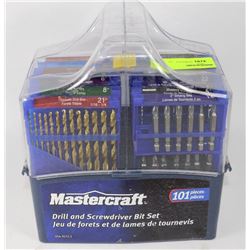 MASTERCRAFT DRILL AND SCREWDRIVER BIT SET