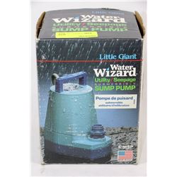WATER WIZARD SUBMERSIBLE SUMP PUMP