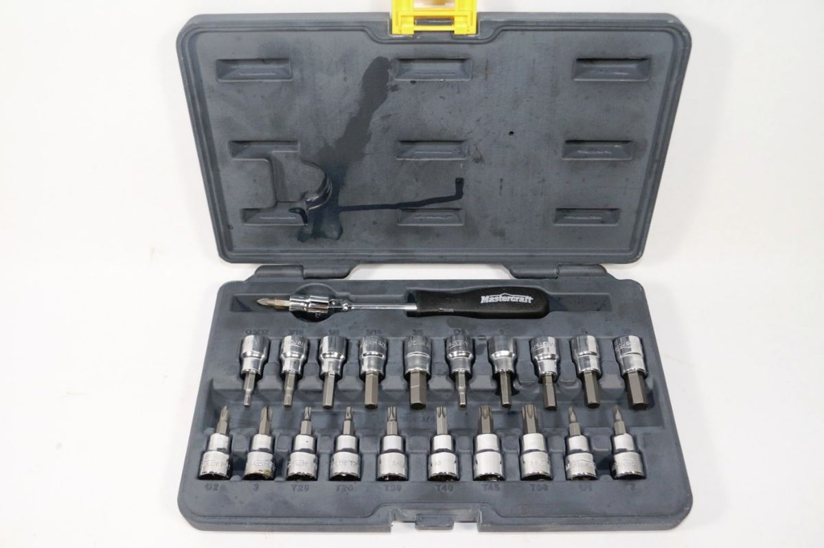MASTERCRAFT TORX AND HEX BIT SET
