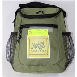 NEW BIGHORN TROUT SHOPS COOLER/LUNCH BAG 8"X10"X4"