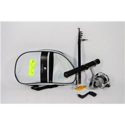 PROTOCOL TELESCOPIC FISHING ROD IN CASE