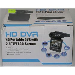 NEW HD PORTABLE DVR WITH 2.5" SCREEN