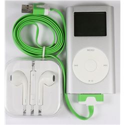 4GB iPOD W/EARBUDS & CHARGE CORD