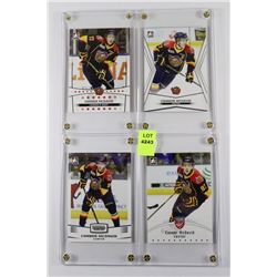 CONNOR MCDAVID HOCKEY CARDS X4