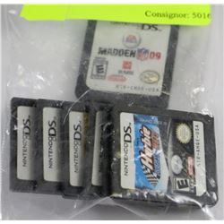 7 NINTENDO DS GAMES