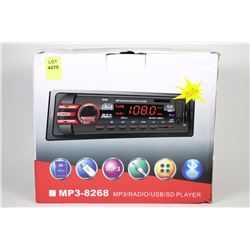 NEW BLUETOOTH MP3/RADIO/USB/SD PLAYER
