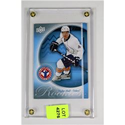 UPPER DECK TAYLOR HALL ROOKIE CARD