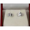 Image 1 : NEW .925 SILVER STUD EARRINGS W/CZ