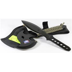 NEW AMERICAN DESIGN HATCHET & WEIGHTED THROWING