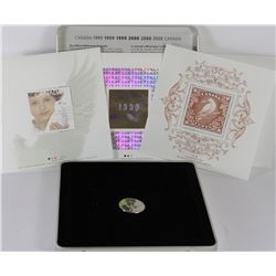 2000 CENTENNIAL YEAR STAMP & COIN SET