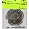 Image 1 : 1966 CANADA MINT SILVER DOLLAR