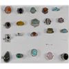 Image 1 : LOT OF 20 FASHION RINGS