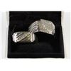 Image 1 : PAIR OF STERLING SILVER MEN'S RINGS