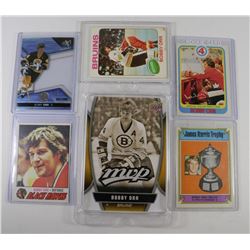 COLLECTION OF OLD BOBBY ORR HOCKEY CARDS