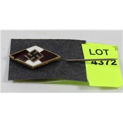 NAZI HITLER YOUTH PIN