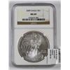 Image 1 : 2009 U.S. EAGLE SILVER DOLLAR