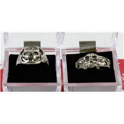 PAIR OF MAD MAX STYLE RINGS