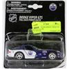 Image 1 : 2009 NHL OILERS DODGE VIPER GTS DIE CAST CAR