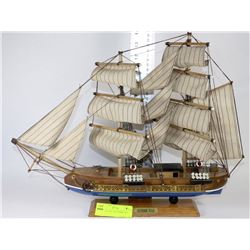 WOODEN SHIP "THE HURRICANE"