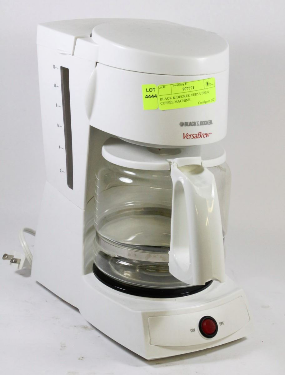 BLACK & DECKER VERSA BREW COFFEE MACHINE