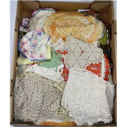 FLAT OF DOILIES