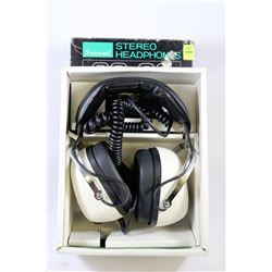 SANSUI STEREO HEADPHONES SS-20 STILL IN BOX