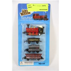 LOCO MOTION PULL BACK TRAIN SET