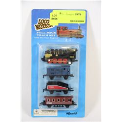 LOCO MOTION PULL BACK TRAIN SET