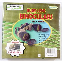 SET OF BINOCULARS 10X50MM