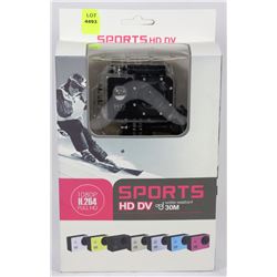 NEW SPORTS HD DV WATER RESISTANT CAMERA