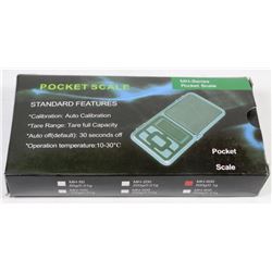 NEW POCKET SCALE MEASURES UP TO 500G
