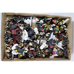 FLAT OF WINTER BEARS HANGING TREE ORNAMENTS