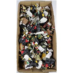 FLAT OF WINTER BEARS HANGING TREE ORNAMENTS