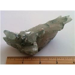 166 GRAMS WHITE HYDROZINCITE CRYSTAL CLUSTER