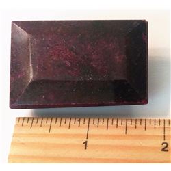 297 CT NATURAL BLOOD RED RUBY GEMSTONE