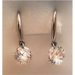 GENUINE SWAROVSKI  CLEAR CRYSTAL EARRINGS