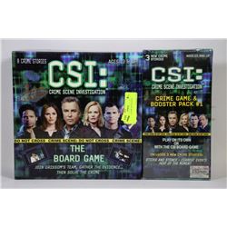 CSI BOARD GAME WITH EXTRA STORIES