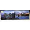 Image 1 : FRAMED PHOTOGRAPH OF NEW YORK SKYLINE 12"X36"