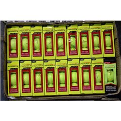 FLAT OF RECLAIMED GOLF BALLS PINNACLE GOLD YELLOW