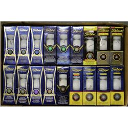 FLAT OF RECLAIMED GOLF BALLS TITLEIST NXT TOUR