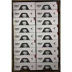 FLAT OF RECLAIMED GOLF BALLS CALLAWAY HEX BLACK-