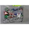 Image 1 : BAG OF 68 IPHONE 5 CHARGER CORDS AND WALL PLUGS