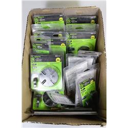 15PC GREENLEE HOLE SAWS 2 1/2 - 7/8