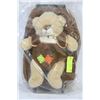 Image 1 : NEW PLUSH BEAR SUITCASE WITH WHEELS & HANDLE