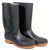 Image 1 : FLAT W/BLACK RUBBER RAIN BOOTS - SIZE 11