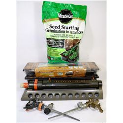 LOT OF MISCELLANEOUS YARD TOOLS INCLUDING