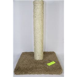 CAT SCRATCH POST - 20 INCHES TALL